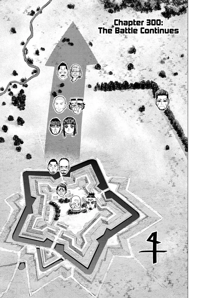 Golden Kamuy Chapter 300 image 01_optimized